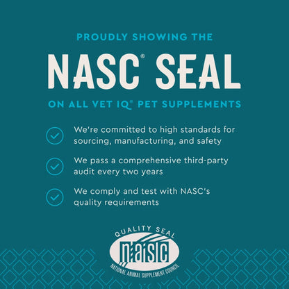 (3 Pack) Vetiq Hip & Joint Supplement for Dogs, Chicken Flavored Soft Chews, 7.4 Oz, 60 Count